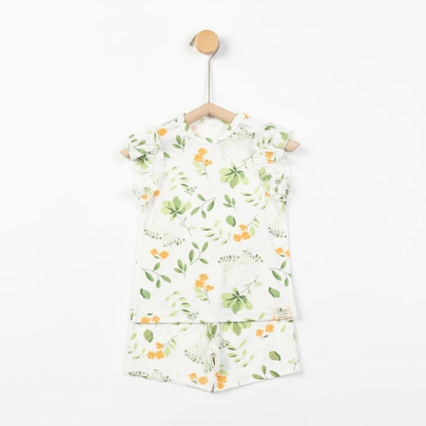 Bộ cotton trẻ em - bé gái G006 9mM/5T