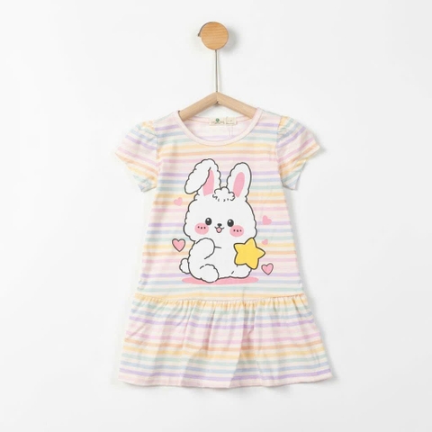 Váy cotton trẻ em - V02 2/10 TS06 HT lô 3