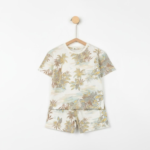 Bộ cotton trẻ em - bé trai B003 2/12 TS49