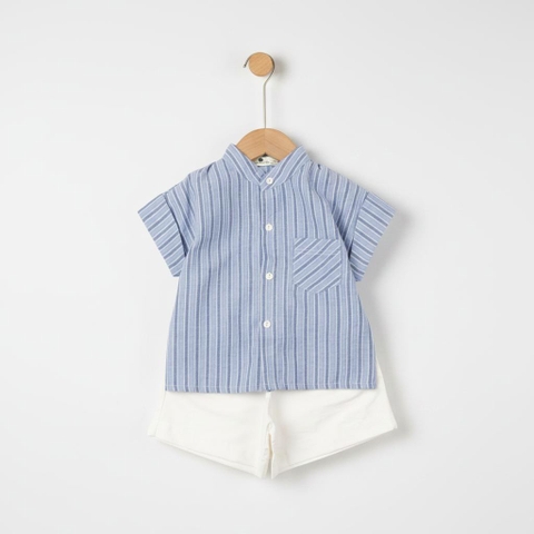 Bộ cotton trẻ em - bé trai B001 2/10 NH55
