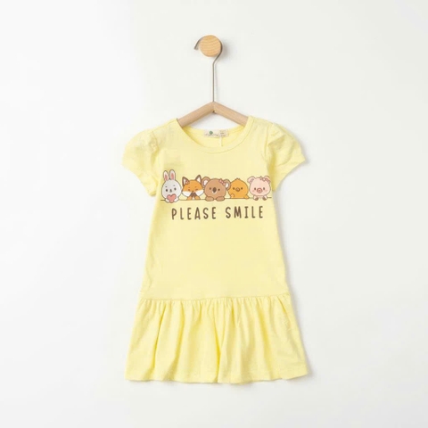 Váy cotton trẻ em - V02 2/10 lô 6