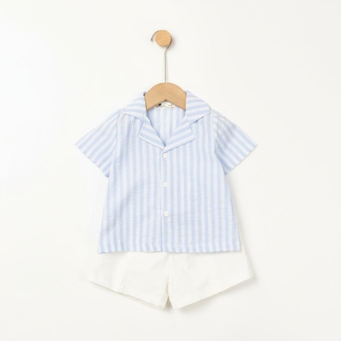 Bộ cotton trẻ em - bé trai B001 NH55 2/10