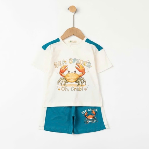 Bộ cotton trẻ em - bé trai B006 2/10