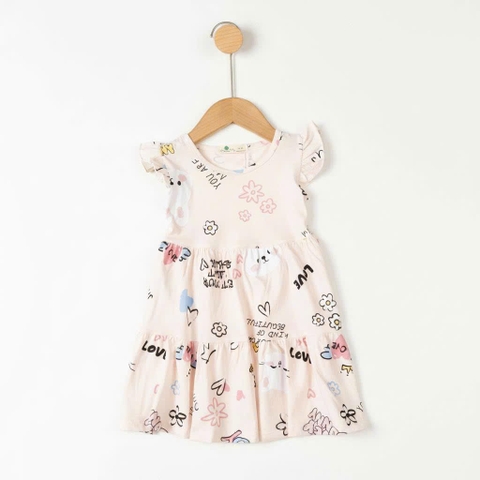 Váy cotton trẻ em - V02 2/10 HT TS06 lô 9