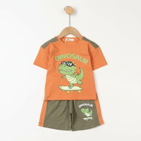Bộ cotton trẻ em - bé trai B006 2/10 TS18