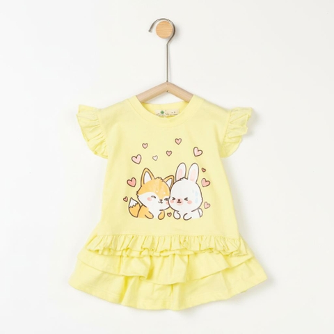 Bộ cotton trẻ em - bé gái G005 2/10 TS29