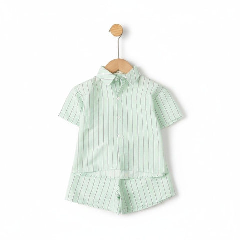 Bộ cotton trẻ em - bé trai B001 2/10 PH1136