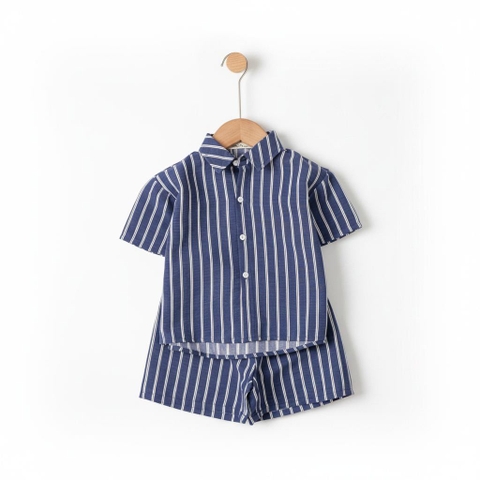 Bộ cotton trẻ em - bé trai B001 2/10 PH1136