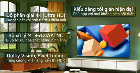 Google Tivi Hisense 4K 65 inch 65A6500K