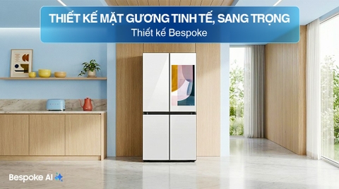 Tủ lạnh Samsung Inverter 636 lít Multi Door Bespoke RF65DB990012SV