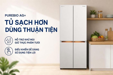 Tủ lạnh Toshiba Inverter 521 lít Multi Door GR-RF681WI-PGV(D4)