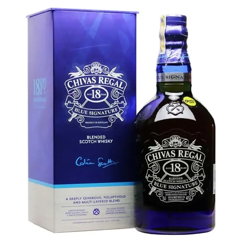 Chivas 18 Blue Signature