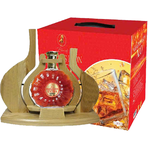 Kệ Rượu Tết Brandy Charles Leon Extra 3000ml
