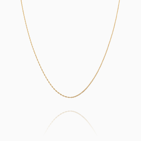 Dây chuyền - Trơn - Màu vàng (Rope Chain)