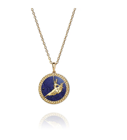 Dây chuyền (Divine Grace-18kt Yellow Gold with Lapis)