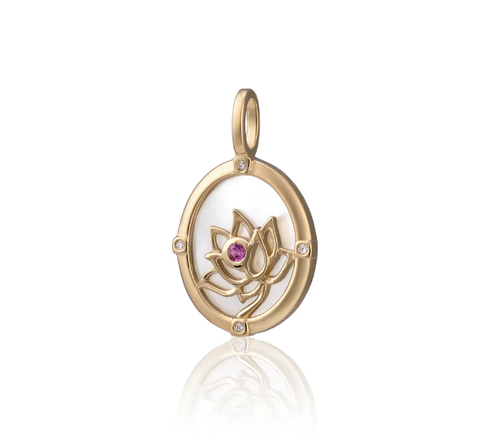 Charm - Hoa sen - Màu vàng (Noble Lotus)