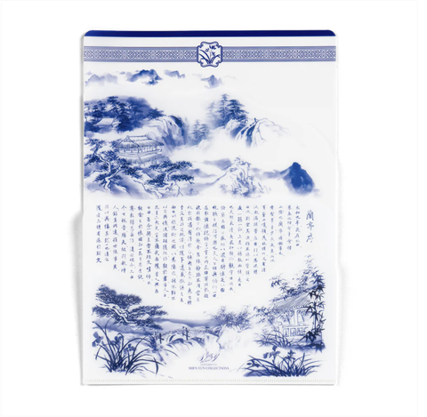 Bìa nhựa kẹp hồ sơ (Poets of the Orchid Pavilion)