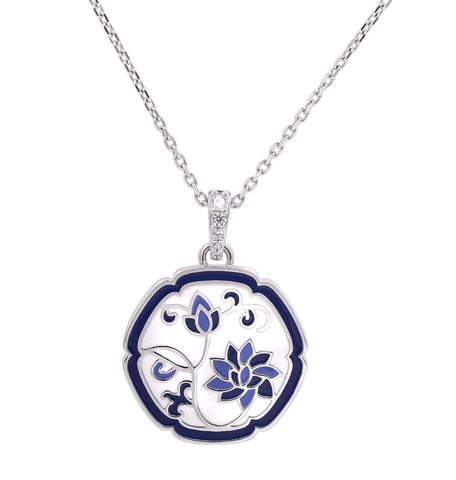 Dây chuyền (Blue and White Lotus)