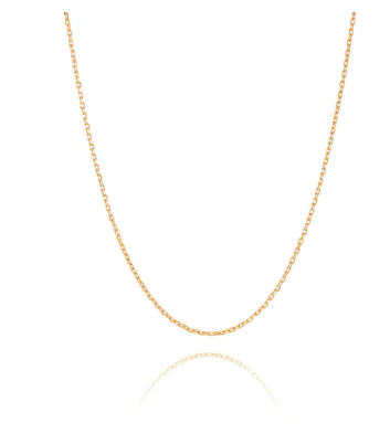 Dây chuyền trơn (Diamond Cut Cable - 18kt Yellow Gold)