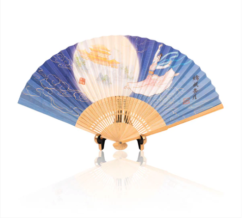 Quạt xếp trang trí (Moon Goddess)