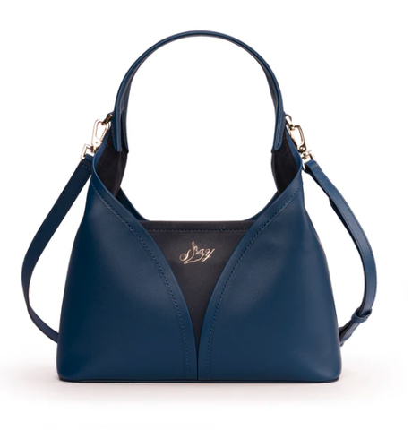 Túi da nữ có quai đeo chéo(Hanfu Crossbody-Blue)