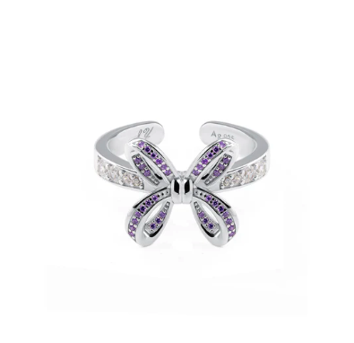 Nhẫn (Blissful Knot Silver) - Bạc- Size 6/7
