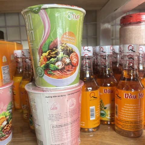 Bún gạo lứt ăn liền ly 65g dành cho người tiểu đường, ăn kiêng, ăn chay