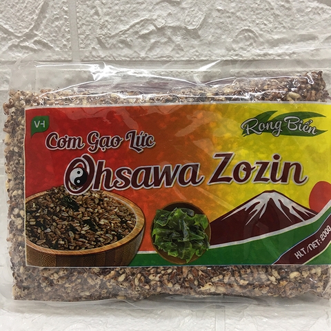 Cốm gạo lứt rong biển Ohsawa Zozin 200g
