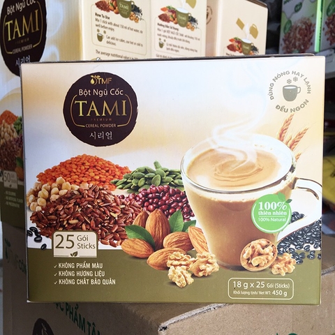 Bột ngũ cốc TAMI Tâm Minh- [Ngon bổ dưỡng cho sức khỏe mỗi ngày]