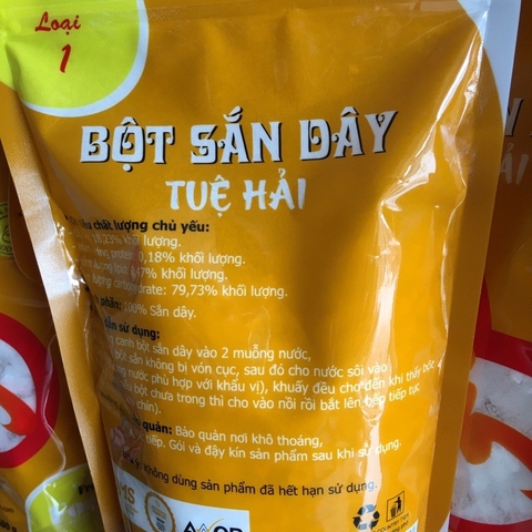 Bột sắn dây Quy Nguyên loại 1 (gói 500g)