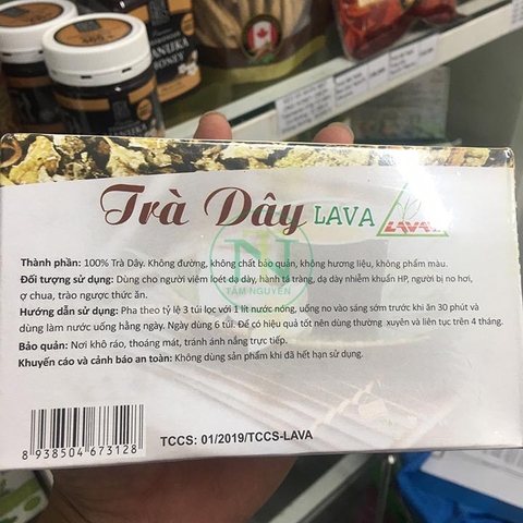 Trà dây Lava hộp 30 túi lọc