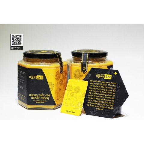 Đường Thốt Nốt Truyền Thống An Giang - Đặc sản Ngon Lành - Mua 3 hủ 850g tặng 1 hủ 450g