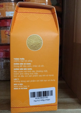 Hạt kê dưỡng sinh Quy Nguyên 400g