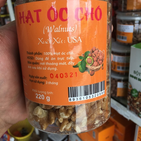 Óc chó Quy Nguyên hủ 100g
