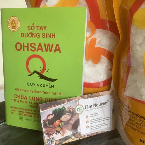 Bột sắn dây Quy Nguyên loại đặc biệt bột sắn dây nguyên chất 500g [Combo 2 gói] Tầm Nguyên tặng 1 sỗ tay