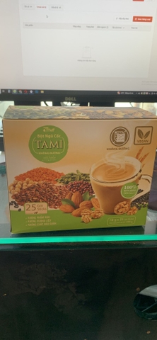 Tami không đường hộp 450g (25 gói)