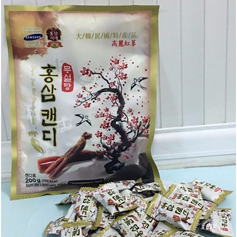 Kẹo sâm cành đào 200gr-không đường