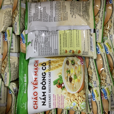 Cháo yến mạch nấm đông cô gói 50g