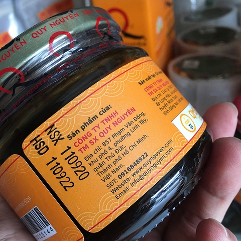 Nước tương Tamari Tỏi Quy Nguyên – Hủ 320gr