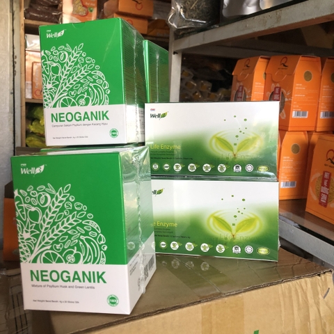 Bộ sản phẩm chăm sóc sức khỏe( 2 hộp Enzyme + 1 hộp Organik)-Hàng chính hãng CNI VN