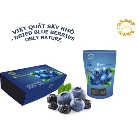 Việt Quất Sấy Khô Only Nature USA 120gr