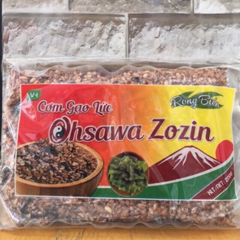 [Combo 10 gói] Cơm gạo lứt OHSAWA ZOZIN túi 200g
