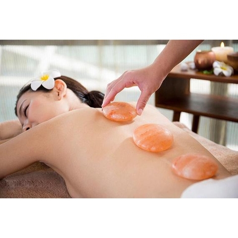Viên Massage Đá Muối Himalaya massage body  -Nhập Khẩu Pakistan