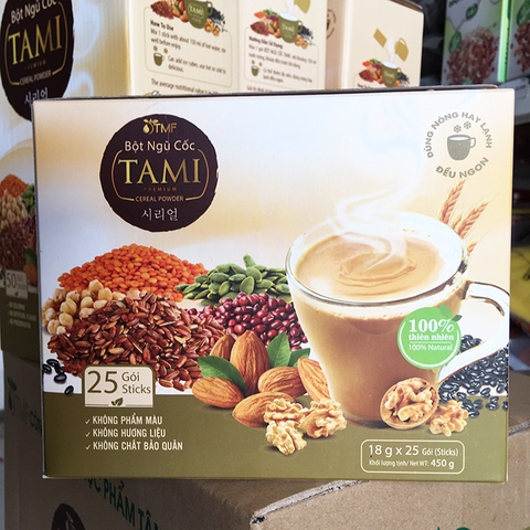 Bột ngũ cốc TAMI Tâm Minh- [Ngon bổ dưỡng cho sức khỏe mỗi ngày]