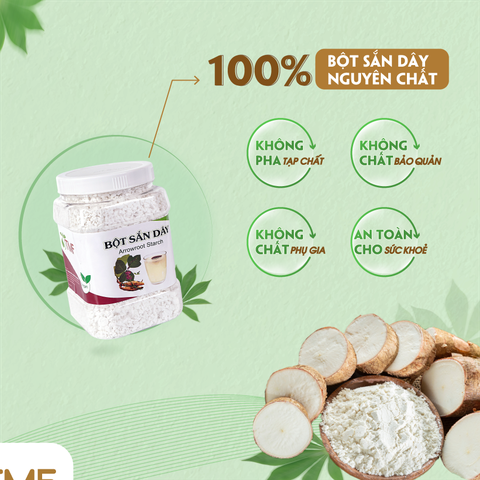 Bột sắn dây nguyên chất Tâm Minh Foods đặc biệt