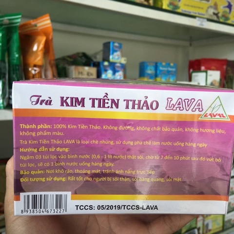Kim Tiền Thảo LAVA 30 túi lọc-[CHÍNH HÃNG]