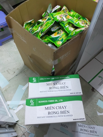 Miến chay rong biển nấm SEAWEED thùng 30 gói 55g