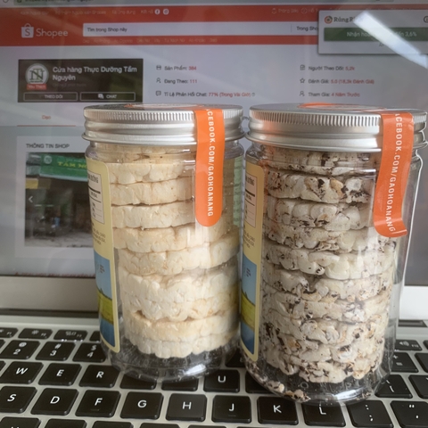 Bánh Gạo Hữu Cơ Hoa Nắng hủ 70g