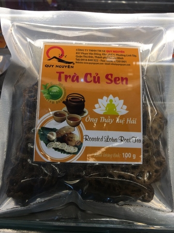 Trà củ sen Quy Nguyên gói 100g