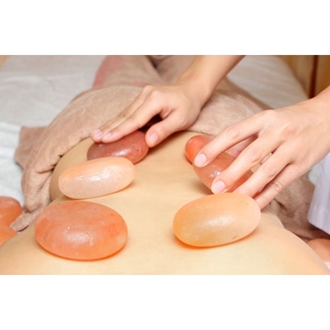 Viên Massage Đá Muối Himalaya massage body  -Nhập Khẩu Pakistan